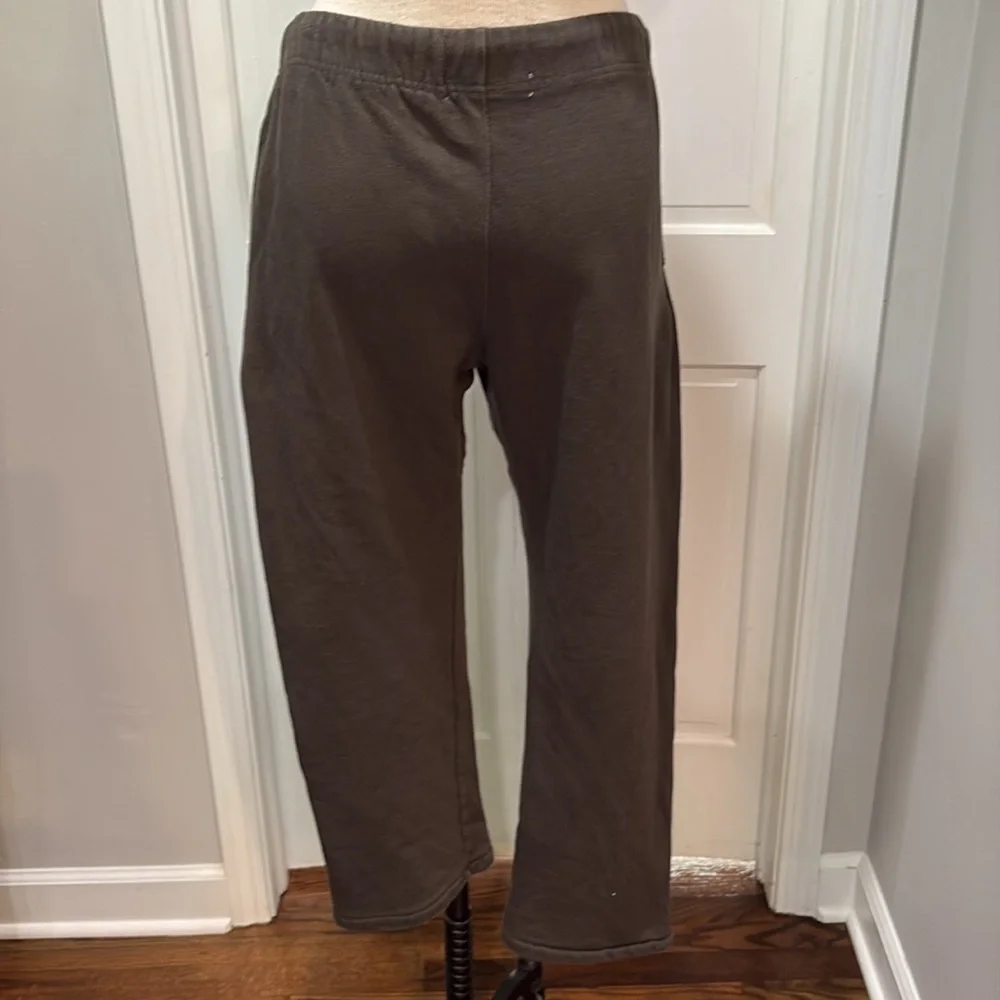 MNML sz M grey green elastic waist sweatpants